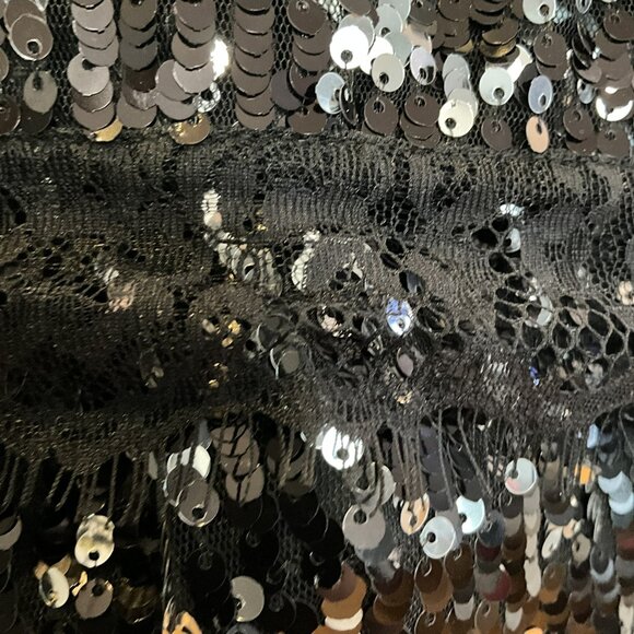 SADEY With Love Two-Piece Sequin Pantsuit-Made in Italy- Size 42 IT - Picture 6 of 10